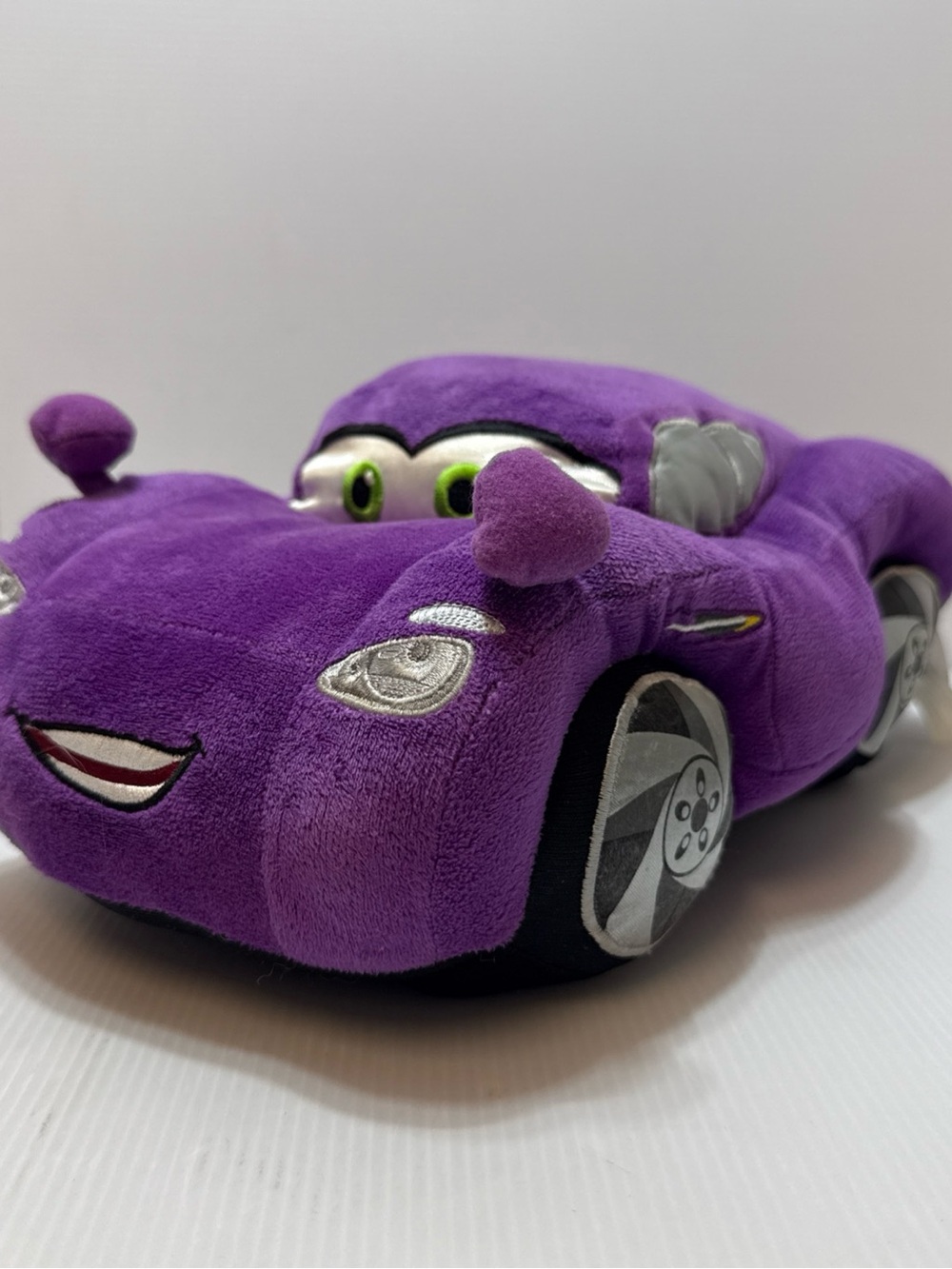 Disney Store Pixar Cars 2 Holley Shiftwell Plush 12” Stuffed Car Toy Purple